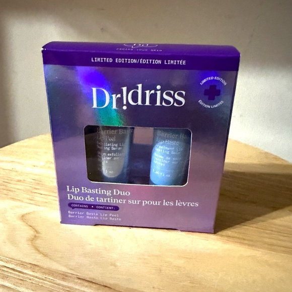 Dr Idriss limited edition barrier baste lip basting duo made in Canada NWT - Picture 2 of 6